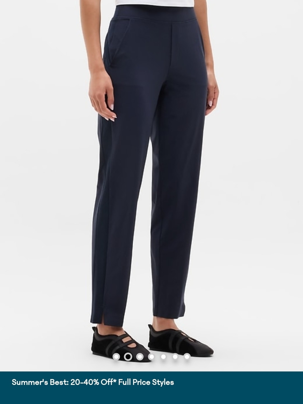 Set Of FOUR (4) ATHLETA Brooklyn Ankle Pants - Sz 14